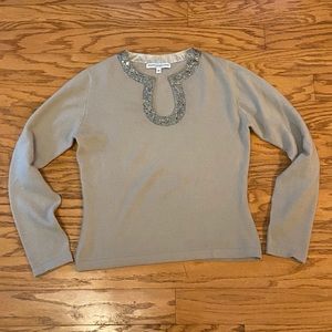 NWOT Armand Diradourian Cashmere Women’s Sweater M